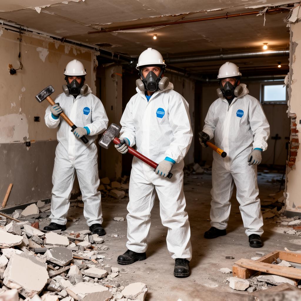 Flooded Basement Demolition